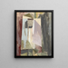 Ritratto astratto - Alfred Henry Maurer — quadro incorniciato alla parete