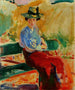 Figura su una panchina - Alfred Henry Maurer — vista dell’opera