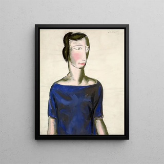 Alfred Henry Maurer - Portrait of a Girl.webp