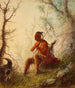 indiano Sioux su una tomba - Alfred Jacob Miller — vista dell’opera