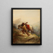 Le Scalp-Lock - Alfred Jacob Miller — quadro incorniciato alla parete