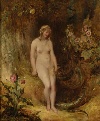 Alfred Joseph Woolmer - Eve With The Serpent.webp