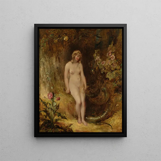 Alfred Joseph Woolmer - Eve With The Serpent.webp