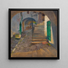 Motivo del Hof di Grinzing della casa Himmelstraße 31 - Alfred Keller — quadro incorniciato alla parete