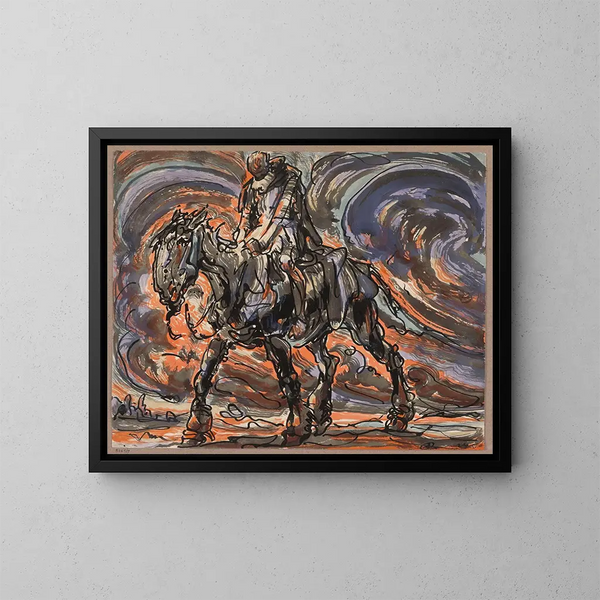 Alva - Alfred Ost — quadro incorniciato alla parete