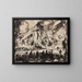Carrousel - Alfred Ost — quadro incorniciato alla parete