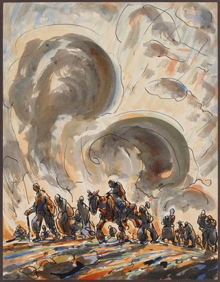 Alfred Ost - Figures in a Landscape.webp