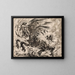 Pegaso - Alfred Ost — quadro incorniciato alla parete