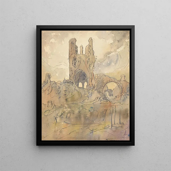 Ypres si ricorda - Alfred Ost — quadro incorniciato alla parete