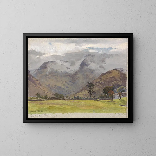 De Dungeon Ghyll - Alfred Parsons — quadro incorniciato alla parete