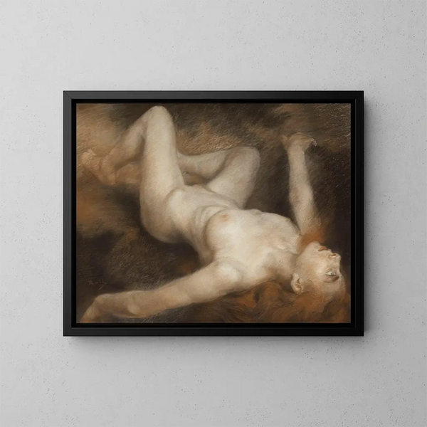 Demoniaco - Alfred Philippe Roll — quadro incorniciato alla parete