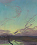 Paesaggio al crepuscolo - Alfred Proessdorf — vista dell’opera