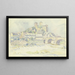Château de Runkel - Alfred Schnaars — quadro incorniciato alla parete