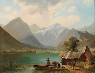 Alfred Schnberger - On Lake Achensee Tyrol.webp