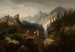Contrebandiers dans le montagne dei Tatras - Alfred Schoupp — vista dell’opera