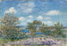 Dopo mezzogiorno di maggio vicino a Moret-sur-Loing - Alfred Sisley — vista dell’opera