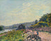 La Seine à Bas-Meudon - Alfred Sisley — vista dell’opera