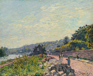 Alfred Sisley - La Seine Au BasMeudon.webp