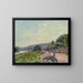 La Seine à Bas-Meudon - Alfred Sisley — quadro incorniciato alla parete