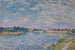 La Seine à Saint-Mammès le soir - Alfred Sisley — vista dell’opera