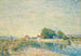 Le Barrage du canal du Loing, Saint-Mammès - Alfred Sisley — vista dell’opera