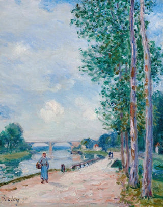 Alfred Sisley - Les bords du Loing prs de Moret.webp