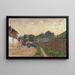 Marly-le-Roi - Alfred Sisley — quadro incorniciato alla parete