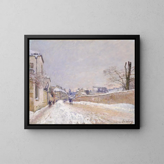 Alfred Sisley - Rue Eugne Moussoir at Moret Winter.webp