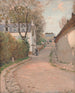 Rue de Ville-d'Avray - Alfred Sisley — vista dell’opera