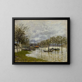 Alfred Sisley - The Flood on the Road to SaintGermain.webp