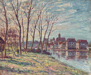 Alfred Sisley - Vue de Moret.webp