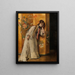 Curieux - Alfred Stevens — quadro incorniciato alla parete