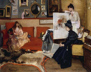 Alfred Stevens - In the Studio.webp