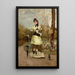 Riproduzione del dipinto La Parisienne - Alfred Stevens
