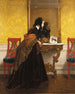 Il mazzo di fiori - Alfred Stevens — vista dell’opera
