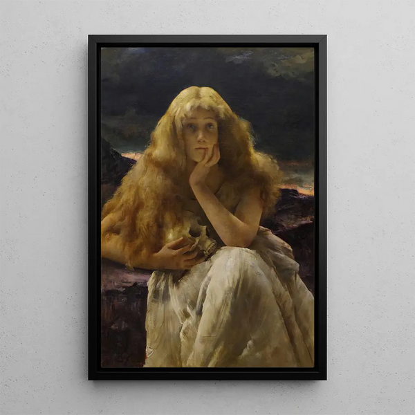 Marie Madeleine - Alfred Stevens — quadro incorniciato alla parete