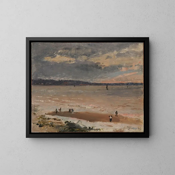 marino a Le Havre - Alfred Stevens — quadro incorniciato alla parete