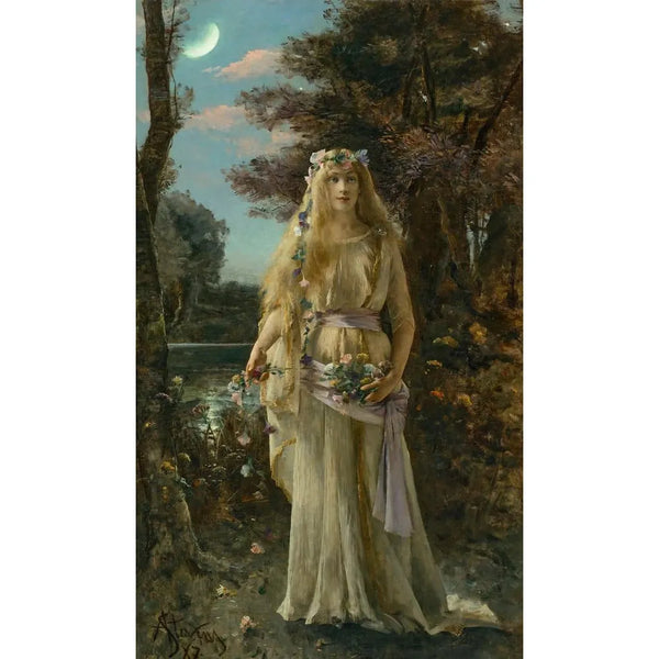 Riproduzione del dipinto Ophélie - Alfred Stevens