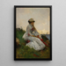 Riproduzione del dipinto Pensieroso - Alfred Stevens