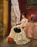 Rêverie - Alfred Stevens — vista dell’opera