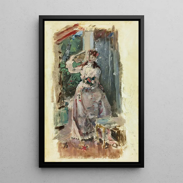 Riproduzione del dipinto Il angolo del balcone - Alfred Stevens