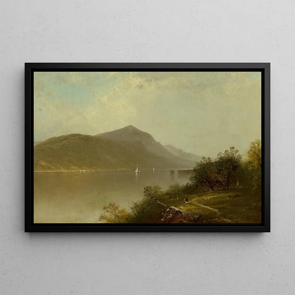 Alfred Thompson Bricher - Along the Hudson River.webp