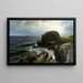 Castle Rock a Marblehead - Alfred Thompson Bricher — quadro incorniciato alla parete