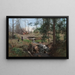 Primavera in campagna - Alfred Thorne — quadro incorniciato alla parete