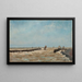 Un port belge - Alfred William Finch — quadro incorniciato alla parete