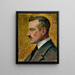 Ritratto dell'artista Magnus Enckell - Alfred William Finch — quadro incorniciato alla parete