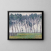Tempo di pioggia a Hampton Court - Alfred William Finch — quadro incorniciato alla parete