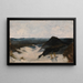 Vista della costa a Knocke - Alfred William Finch — quadro incorniciato alla parete