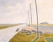 La route vers Nieuport - Alfred William Finch — vista dell’opera