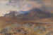 Snowdon dopo una pioggia di grandine ad aprile - Alfred William Hunt — vista dell’opera